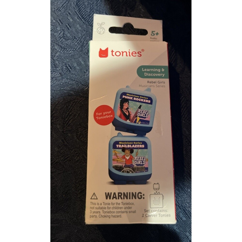 Tonies Rebel Girls Musicians (Taylor Swift) Series Figurines 2pk. Toniebox